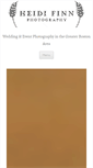 Mobile Screenshot of heidifinnphotography.com